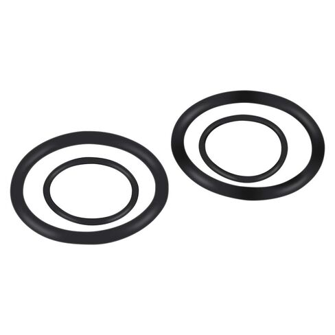 Solenoid Valves Ring Seals Upgrade Kit Durable for Vanos N40 N42 N46 N45 316i 318i 320i, Black Rubber, 4 Rings, 100% Brand New, Reliable to Use in Kuwait