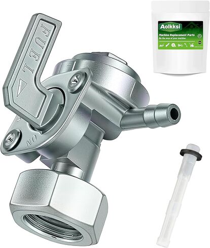 Generator Petcock Fuel Gas Tank Switch Shut Off Valve Compatible with Predator Champion Generac Etq Homelite Husky Powermax generator Replace 0j0974 (16mm x 1.5mm) in Kuwait