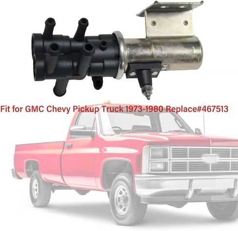 Dual Fuel Tank Selector Switch Valve 6 Port Fit for GMC Chevy Pickup Truck 1973-1980 Replace#467513 in Kuwait