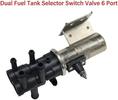 Dual Fuel Tank Selector Switch Valve 6 Port Fit for GMC Chevy Pickup Truck 1973-1980 Replace#467513 in Kuwait