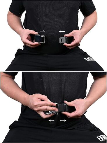 Adjustable 7-39" Airplane Seatbelt Extender - FITS All Airlines (not Southwest) in Saudi Arabia