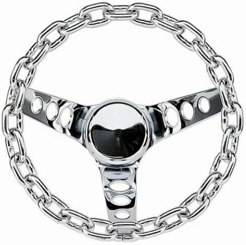 741 10" Chrome Chain Wheel 741 in Kuwait