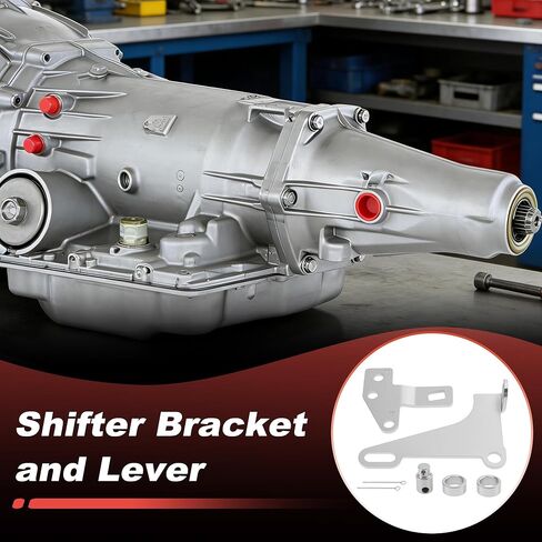 75498 Automatic Transmissions Shifter Bracket and Lever Kit, Shifter Bracket with Lever for GM 4L60E 4L65E 4L70E 4L75E 4L80E 4L85E in Kuwait