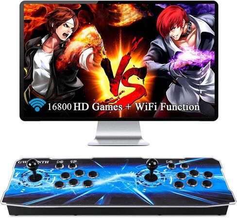 GWALSNTH 32000 in 1 Pandora Box 60S Arcade Game Console,1280X720 Display,Search/Save/Hide/Pause Games,Two Separate joysticks,1-4 Players … in Saudi Arabia