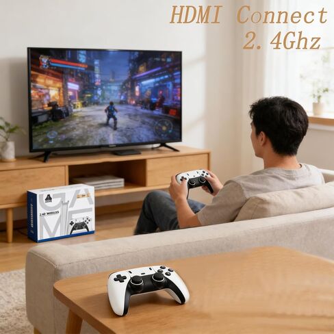 2026 M15 Retro Game Stick Pro، 128G، وحدة تحكم ألعاب ريترو، التوصيل والتشغيل لعصا ألعاب الفيديو التلفزيونية in Kuwait