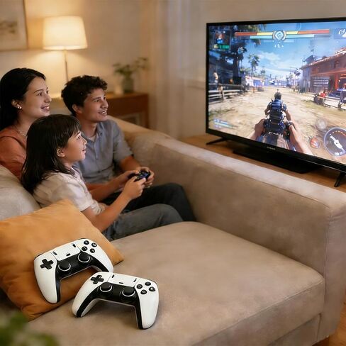 2026 M15 Retro Game Stick Pro، 128G، وحدة تحكم ألعاب ريترو، التوصيل والتشغيل لعصا ألعاب الفيديو التلفزيونية in Kuwait