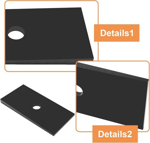Two-piece Set 2.5-degree Pinion Angle Shims, Pinion Wedge, Spring Washers, Suitable for Rear-wheel Drive Systems and Suspension Setups in Kuwait