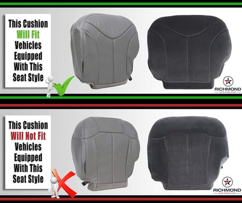 Richmond Auto Upholstery - Replacement Seat Foam Cushion Driver Bottom 50/50, Compatible with 2000-2002 GMC Yukon & Yukon XL SLT SLE in Kuwait