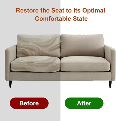 High Density Upholstery Foam 6" X 24" X 24", 3PCS Couch Cushion Replacement - 45D Density 70 ILD (Firm), Square Foam Padding for Chairs, Cut to Size Foam Replacement Cushion for Sofa Chair Bench in Kuwait
