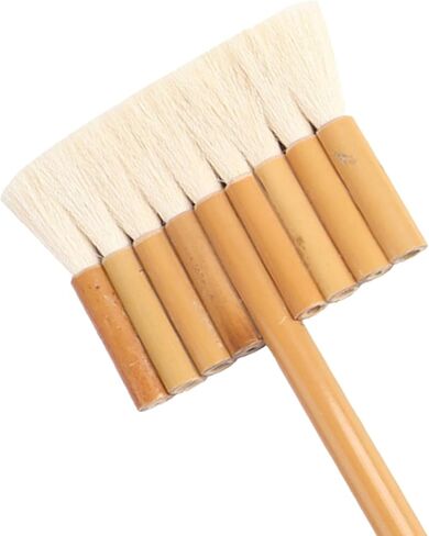 Goats Hair Hake Watercolor Paint Brush Artists Paint Brush Wooden Art Brushes Professional Drawing Supplies Paintbrush Suitable for Student, 9 Tube in Kuwait