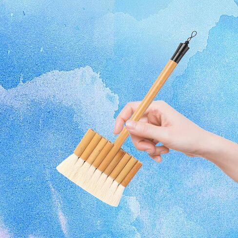 Goats Hair Hake Watercolor Paint Brush Artists Paint Brush Wooden Art Brushes Professional Drawing Supplies Paintbrush Suitable for Student, 9 Tube in Kuwait