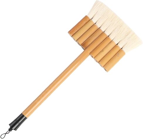 Goats Hair Hake Watercolor Paint Brush Artists Paint Brush Wooden Art Brushes Professional Drawing Supplies Paintbrush Suitable for Student, 9 Tube in Kuwait
