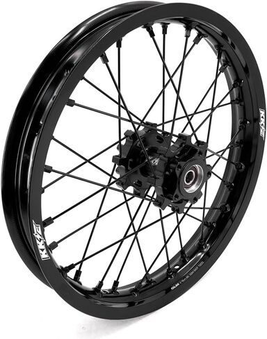 KKE 1.6 * 19 & 1.85 * 16 CNC Wheels Rim Fit E-moto Talaria Sting MX3 / R MX4 All Black Dirt Bike Electric Spoked wheels in Kuwait