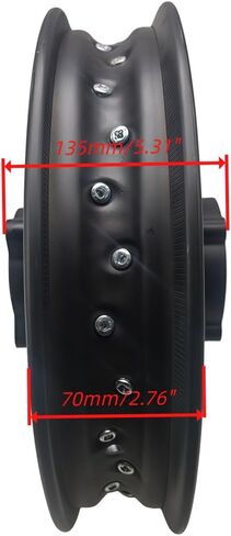14" Rear Wheel Rim for 150cc 200cc Dirt Bike tao TTR SSR CRF Apollo 15mm Axle in Kuwait