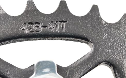 مجموعة إطارات حافة العجلة الخلفية مقاس 12 بوصة للدراجة الترابية 125cc tao TTR SSR CRF Apollo 15 مم يتضمن قرص فرامل 190 مم أنبوب إطار 80/100-12 مع دوار فرامل وضرس 428 41T in Kuwait