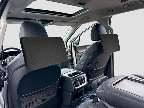 1.5mm Neoprene Screen Protector Cover for 2025 2026 Kia Carnival Rear Entertainment System with Elastic Strap Shock Absorption Scratch Resistant Dust Proof in Kuwait