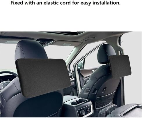 1.5mm Neoprene Screen Protector Cover for 2025 2026 Kia Carnival Rear Entertainment System with Elastic Strap Shock Absorption Scratch Resistant Dust Proof in Kuwait