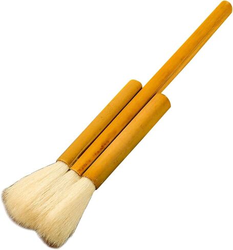 Hake Art Paintbrushes Hake Blender Paint Brush Applicator Goat Hair Drawing Brush 3/4 / 5/6 / 7 Tubes for Ceramic Watercolor Wash in Saudi Arabia
