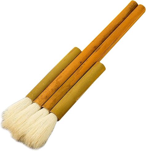 Hake Art Paintbrushes Hake Blender Paint Brush Applicator Goat Hair Drawing Brush 3/4 / 5/6 / 7 Tubes for Ceramic Watercolor Wash in Saudi Arabia