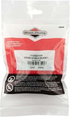 Briggs & Stratton 1725651SM Cover-Spindle Black P in Kuwait