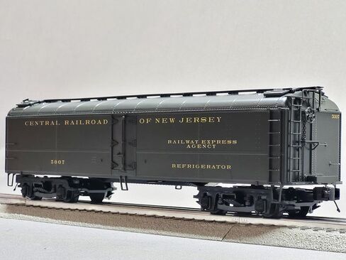 M.T.H. Electric Trains MTH Premier Jersey Central R50B Express Reefer #5007 O Gauge 20-94751-5007 in Kuwait