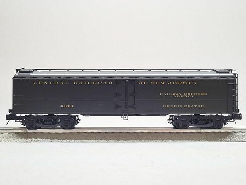 M.T.H. Electric Trains MTH Premier Jersey Central R50B Express Reefer #5007 O Gauge 20-94751-5007 in Kuwait