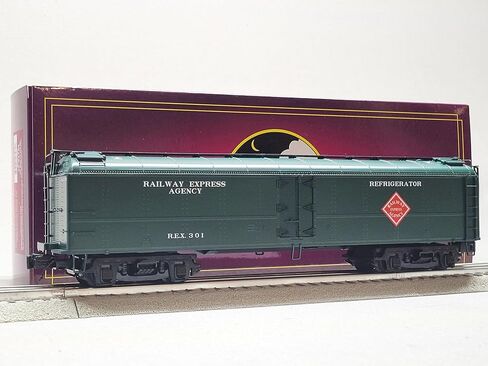 M.T.H. Electric Trains MTH Premier Railway Express Agency R50B Express Reefer #301 O Gauge 20-94754-301 in Kuwait