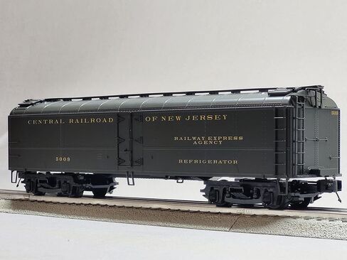 M.T.H. Electric Trains MTH Premier Jersey Central R50B Express Reefer #5009 O Gauge 20-94751-5009 in Kuwait