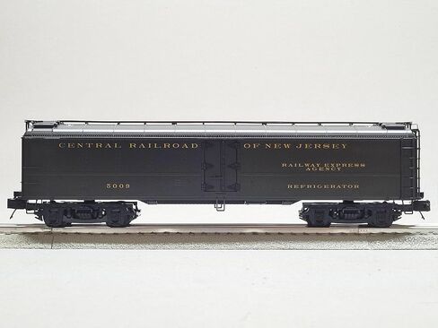M.T.H. Electric Trains MTH Premier Jersey Central R50B Express Reefer #5009 O Gauge 20-94751-5009 in Kuwait
