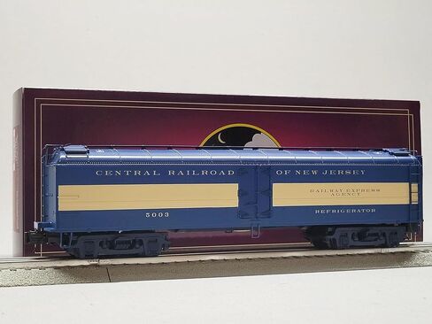 م.ث. القطارات الكهربائية MTH Premier Jersey Central R50B Express Reefer #5003 O Gauge 20-94750-5003 in Kuwait