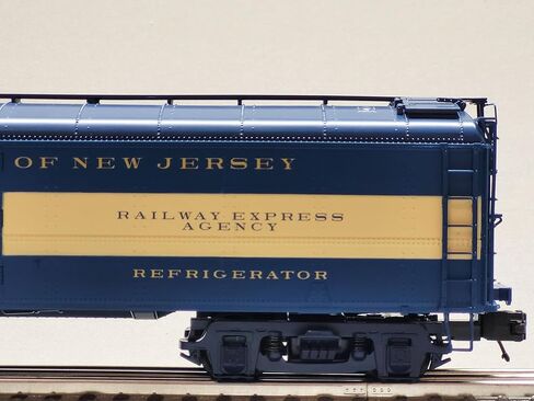 م.ث. القطارات الكهربائية MTH Premier Jersey Central R50B Express Reefer #5003 O Gauge 20-94750-5003 in Kuwait