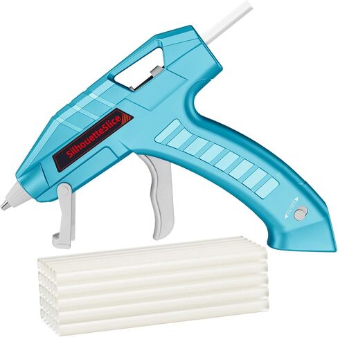 20W Cordless Hot Glue Gun, Quick Heat Glue Gun & 30-Stick Glue Stick Set, with Type-C Charger for Crafts, DIY Projects, and Home Repairs (Blue) in Kuwait