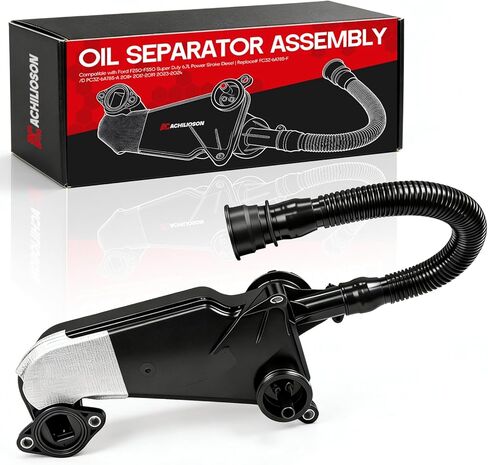 Oil Separator Assembly Compatible with Ford F250-F550 Super Duty 6.7L Power Stroke Diesel | Replace# FC3Z-6A785-F/D PC3Z-6A785-A 2011+ 2017-2019 2023-2024 in Kuwait