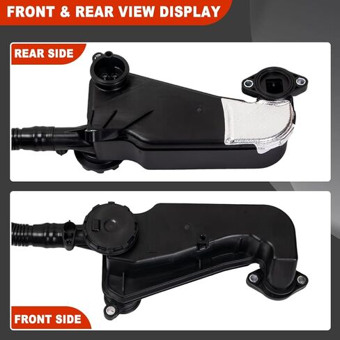 Air Oil Separator Assembly Compatible with 2023 2024 F250 F350 Super Duty OR 2011+ 6.7L Powerstroke Diesel -PCV CCV Vent Valve Engine Crankcase #PC3Z-6A785-A, PC3Z6A785A in Kuwait