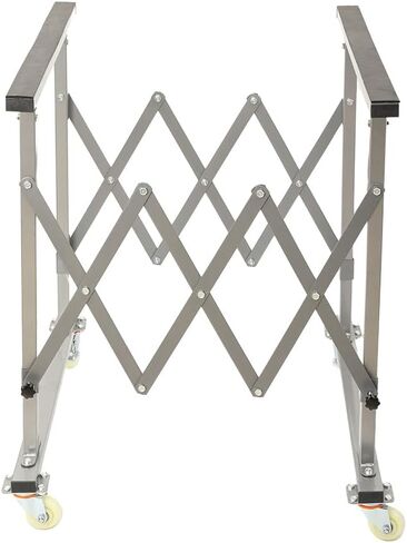 Mobile Telescopic Universal Paint Rack, Automotive Panel Paint Stand for Hood Stand & Bumper Work | Adjustable 15-140cm | Holds 100kg | Freestanding Body Repair Tool in Kuwait