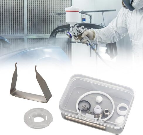 MOTOQUEEN لمجموعة أدوات الصيانة SATA Jet 4000B - استبدل #1047837 - مجموعة إعادة بناء مسدس الرش HVLP & RP مع جميع الأجزاء الأساسية in Kuwait