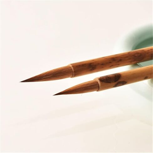 Weasel Hair Writing Brush Regular Script Running Script Calligraphy Brush Chinese Painting Outline Pen(L) in Kuwait
