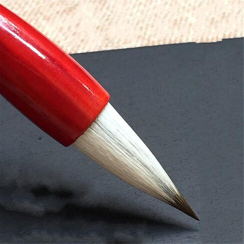Calligraphy Brush Set Woolen Rabbit Hair Writing Brush Pen Chinese Traditional Painting Calligraphy Brush in Kuwait