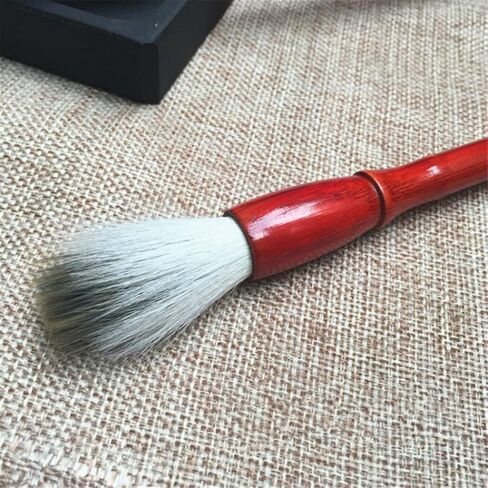 Calligraphy Brush Set Woolen Rabbit Hair Writing Brush Pen Chinese Traditional Painting Calligraphy Brush in Kuwait