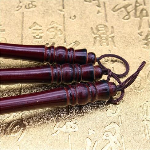 Solid Wood Rod Wolf Hair Brush Practice Stationery Four Treasures Chinese Calligraphy Brush Bucket Brush in Kuwait