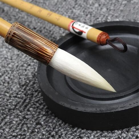 Woolen Hair Lian Brush Set Regular Script Official Script Calligraphy Writing Pen Traditional Chinese Painting Pen in Kuwait