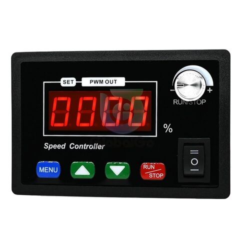 DC10-55V 40A وحدة تحكم المحرك شاشة ديجيتال سرعة قابل للتعديل PWM إلى الأمام إلى عكس دوران مقياس سرعة الدوران in Kuwait
