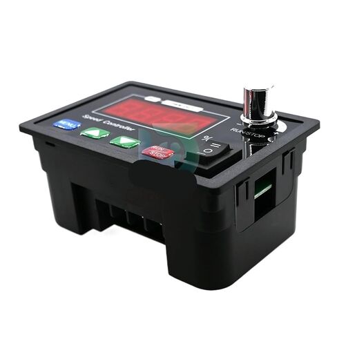 DC10-55V 40A وحدة تحكم المحرك شاشة ديجيتال سرعة قابل للتعديل PWM إلى الأمام إلى عكس دوران مقياس سرعة الدوران in Kuwait