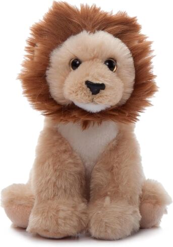 The Petting Zoo Lion Stuffed Animal Plushie, Gifts for Kids, Wild Onez Babiez Zoo Animals, Lion Plush Toy 6 inches in Saudi Arabia
