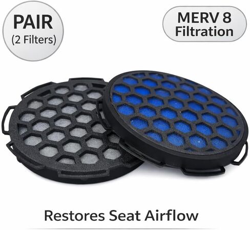 Ventilated Seat Air Filters – Replacement for Motorcraft 5839WUR – Ford F150 & SVT Raptor Cooled Seat Intake Filters (2009-2014) in Kuwait