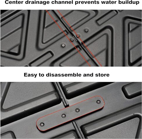 Truck Bed Slide Out Cargo Tray, 56" L x 42.9" W Size Slide-Out Truck Bed Organizer Tray for 5’+Long Beds, Sliding Truck Organizers and Storage Tray with Open Hooks & Elastic Cargo Net in Kuwait