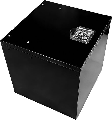 Hpdmauto Heavy Duty Tool Box Chest Box Trailer Tongue Box for Pick Up Truck Bed RV Trailer Black Rectangle Truck Bed Storage with Side Handle,Lock and Keys(black) in Kuwait