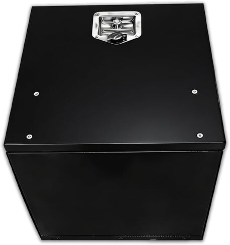 Hpdmauto Heavy Duty Tool Box Chest Box Trailer Tongue Box for Pick Up Truck Bed RV Trailer Black Rectangle Truck Bed Storage with Side Handle,Lock and Keys(black) in Kuwait