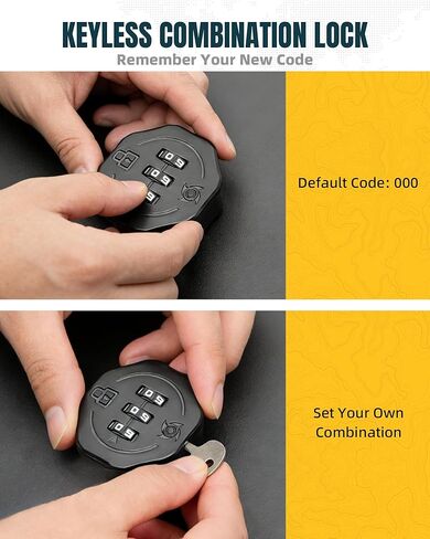 Trumgeta Anti-Theft Bed Security Lock Lid Extra Storage Aluminum Fit for Toyota Tacoma 2024 2025 2026 4th Gen Pickup Truck Accessories in Kuwait