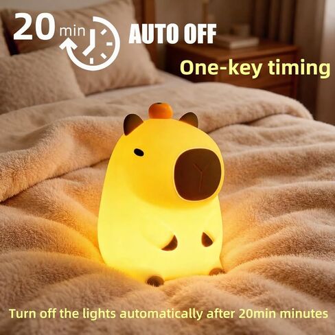 Night Light,Cute Tangerine LED Squishy Novelty Animal Night Lamp,Dimmable Soft Silicone Nursery Nightlight for Kids, Rechargeable Bedroom Touch Lamp, Dorm Decor, Baby Boys Girls Gift (Pear) in Saudi Arabia